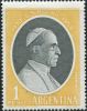 GA0392 Argentina 1959 Pope Pius XII 1v MNH - Nuevos