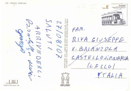 CARTOLINA CASCAIS VIAGGIATA X ITALIA - Cartas & Documentos