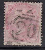 No 20 On Eight Annas, Cooper / Renouf Type 9, British East India Used 1865 Elepahant Wmk, Early Indian Cancellations - 1854 Compañia Británica De Las Indias
