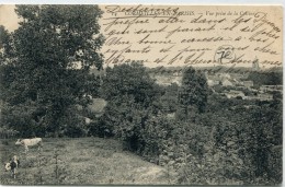 CPA 95 CORMEILLES EN PARISIS VUE PRISE DE LA COLLINE 1912 - Cormeilles En Parisis