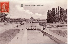 21. Dijon. Ecluse Du Port Et Du Canal - Dijon
