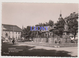 CPSM 10X15  D´AUTRICHE  - KLAGENFURT - LINDWURMBRUNNEN Am NEUEN PLATZ - Klagenfurt