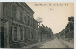 CPA 95 DEUIL RUE CAUCHOIX - Deuil La Barre