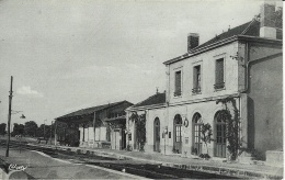 RILLY-la-MONTAGNE -la Gare -ed. Cim ( Combier ) - Rilly-la-Montagne