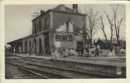 RILLY-la-MONTAGNE -la Gare Après Le Bombardement De Juillet 1944 -ed. A Quintinet & Cie - Rilly-la-Montagne
