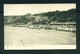 ENGLAND  -  Isle Of Wight  Sandown Beach  Used Vintage Postcard As Scans - Sandown
