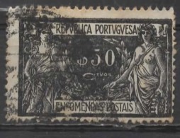 PORTUGAL 1920 Parcel Post -  50c. - Black  FU - Usati