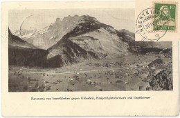 Innertkirchen - Panorama Gegen Urbachtal, Hangendgletscherhorn Und Engelhörner        1923 - Innertkirchen