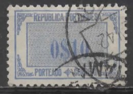 PORTUGAL 1932 Postage Due - 10e. - Blue   FU - Usado