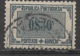 PORTUGAL 1932 Postage Due - 30e. - Blue   FU - Used Stamps