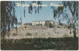 The Wrigley Mansion, Phoenix, Arizona, Unused Postcard [17080] - Phönix