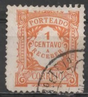 PORTUGAL 1915 Postage Due  -  1c. - Orange  FU - Used Stamps