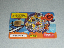 Rare Carte Téléphone, Télécarte Française 51 Unités, Nouvelles Frontières, Grand Jeu Du Milliardieme Non-gratté, 1999 - 1999