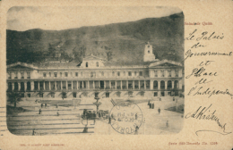 EC QUITO / Palais Du Gourvernement Et Place De L'Indépendance / - Equateur