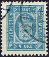 DENMARK  # FROM 1879  STANLEY GIBBONS O101 - Servizio