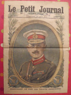 Le Petit Journal, Supplément Illustré 17 Juin 1917. Guerre Général Bing Canada Sous-marin - Oorlog 1914-18