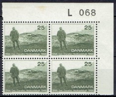 DENMARK  # FROM 1966  BLOCK  OF 4 :  L 068** - Ungebraucht