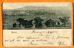 MAI010, Romont, Précurseur, Circulée 1907 - Romont