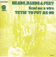 SP 45 RPM (7")  Heads, Hands & Feet  "  Tryin'to Put Me On  " - Rock