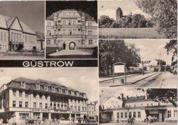 41114- GUSTROW- HIGH SCHOOL, CASTLE, HOTEL, CATHEDRAL, BUSS STATION, RAILWAY STATION - Güstrow