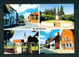 ENGLAND  -  Burnham  Multi View  Used Postcard As Scans - Buckinghamshire