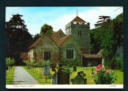 ENGLAND  -  Stoke Poges Church  Used Postcard As Scans - Buckinghamshire