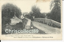 Carte Postale: Pont De Breuil Entre Villemoisson Et Epinay Sur Orges - Epinay-sur-Orge