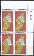 DENMARK  # FROM 1970  BLOCK  OF 4 :  L 160** - Ungebraucht