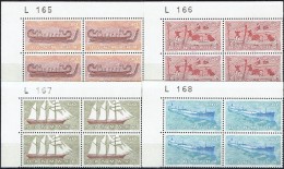 DENMARK  # FROM 1970  BLOCK  OF 4 :  L 165-L168** - Ungebraucht