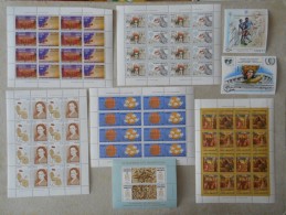 0006 Griechenland Greece Block 1,2-3,4,5,6,7,8,9,10,11,12,16,1874-75,1908-9,1946-8,1978-9 Lot Mnh - Blocchi & Foglietti