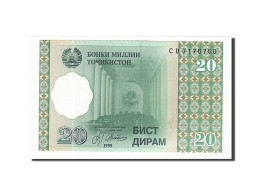 Billet, Tajikistan, 20 Diram, 1999, 1999, KM:12a, NEUF - Tajikistan