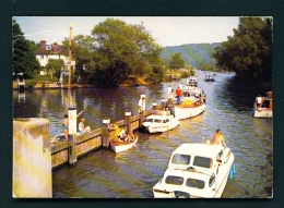 ENGLAND  -  Marlow Lock  Used Postcard As Scans - Buckinghamshire