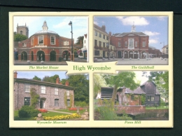 ENGLAND  -  High Wycombe  Multi View  Used Postcard As Scans - Buckinghamshire