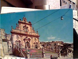 MODICA CHIESA S SAN PIETRO AUTO CAR FIAT 850 VB1975 FK882 - Modica