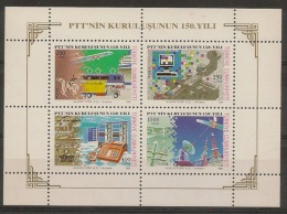 TURKEY 1990, 150 Year Turkish Post - Neufs