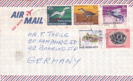 Australia 1976 Cocos Stamps On Cover Sent To Germany - Briefe U. Dokumente