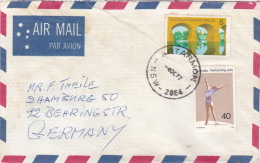 Australia 1977 Airmail Cover Sent To Germany - Usati