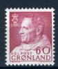 1968 - GROENLANDIA - GREENLAND - GRONLAND - Catg Mi. 69 - MNH - (T/AE22022015....) - Ongebruikt