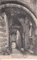 Cp , 27 , BEAUMONT-le-ROGER , Entrée Des Ruines De L'Abbaye - Beaumont-le-Roger