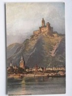 Schloss Marksburg About  Braubach  /     Old Postcard - Braubach