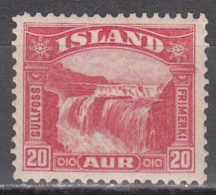 Iceland     Scott No.  171   Unused Hinged     Year  1931 - Unused Stamps