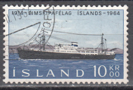 Iceland     Scott No.  359    Used    Year  1964 - Ungebraucht