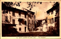 Alpes Maritimes, Saint Laurent Du Var, Rue Desjobert    (bon Etat) - Saint-Laurent-du-Var