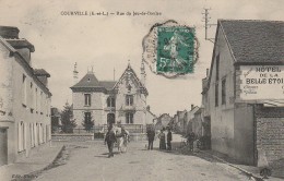 28 - COURVILLE - Rue Du Jeu De Boules - Courville