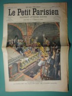 Le Petit Parisien , Supplément Littéraire . Ouverture Du Sarcophage De Charlemagne . - Le Petit Parisien