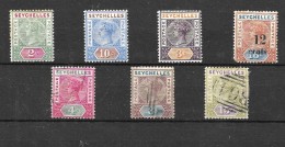 Seychelles, QV Small Selection MM And Used (4294) - Seychellen (...-1976)