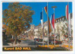 AK 4540 Kurort Bad Hall Fahnen Flaggen Oberösterreich Österreich Ansichtskarte Upper Austria Autriche Postcard - Bad Hall