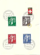 PTT Faltblatt  "Schweiz.Landesausstellung Zürich"  (Abart 2.01)           1939 - Plaatfouten