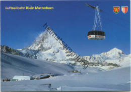 Zermatt - Trockener Steg - Luftseilbahn Klein Matterhorn - Matterhorn - Dent Blanche - AK Grossformat - Verlag Photo Klo - Steg