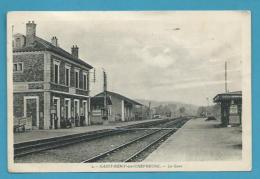 CPA - Chemin De Fer - Cheminots La Gare ST REMY-LES-CHEVREUSE 78 - St.-Rémy-lès-Chevreuse